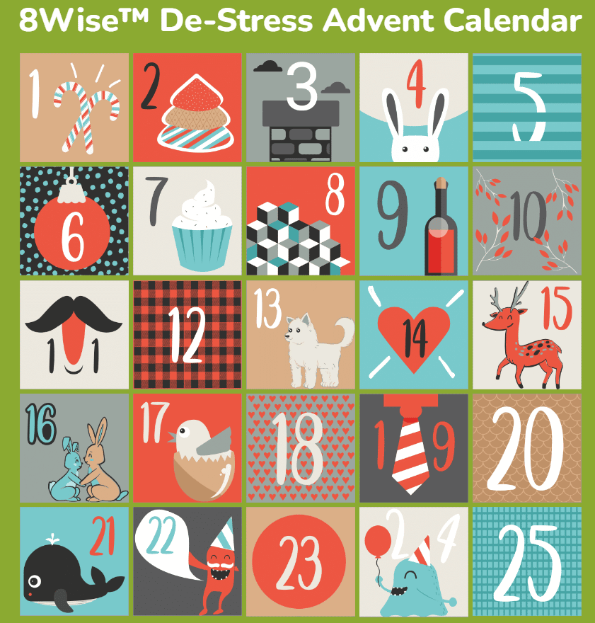 8Wise™ De-Stress Advent Calendar